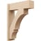Ekena Millwork 8-in W x 26-in D x 34-in H Balboa Block Rough Cedar Woodgrain TimberThane Outlooker, Primed Tan OUTUR080X26X34BOA44RCPR - alternate 1
